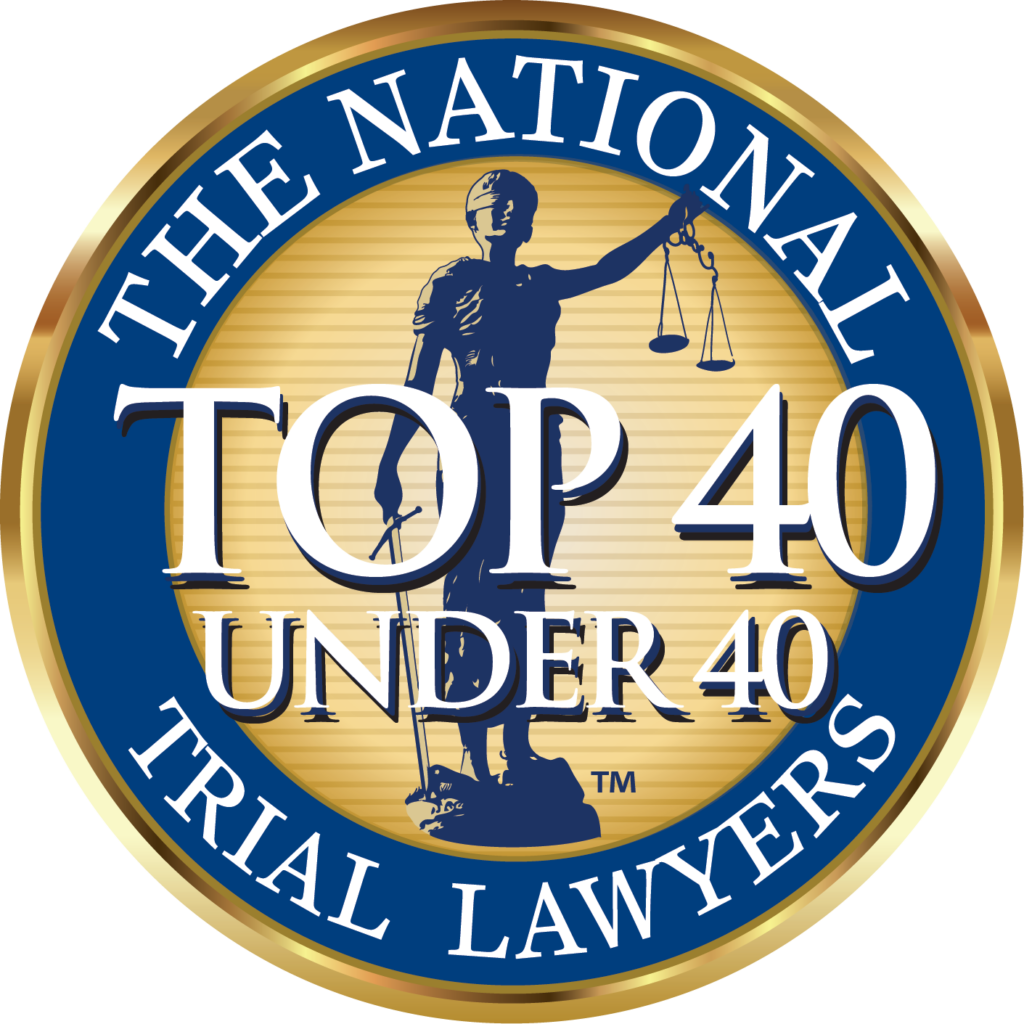 Top 40 Trial Lawyers Badges