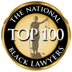top 100 black lawyer badge